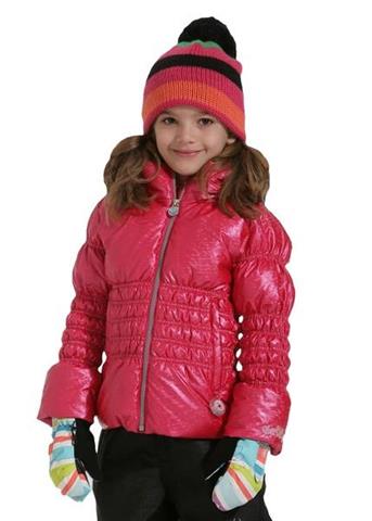 Girls Sheer Bliss Jacket (Fuchsia)
