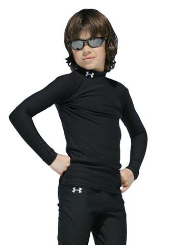 Youth CG EVO Compression Mock (Black)