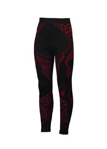 F11 Boys Seamless Compression Pant (Black/Red)