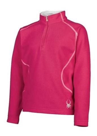 2010 Girls Speed Fleece T-Neck (Raspberry)