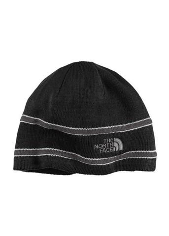 F11 Youth TNF Logo Beanie (TNF Black/Graphite Grey)
