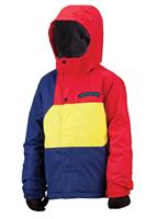 Boys Exchange 3-in-1 Jacket (Fire/Marine/Lemon) - Studio Shot