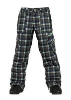 Girls Cargo Elite Pant (True Black Candy Plaid) - Girls' Cargo Elite Pant (True Black Candy Plaid)
