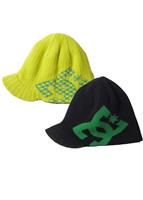 Cascata Reversible Beanie (Black/Tennis) - DC Cascata Reversible Beanie (Black/Tennis)