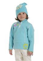 F11 Girls Gigi Fleece Top (Bluebell) - 2011 Girls Gigi Fleece Top (Bluebell)