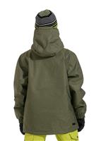 Boys Division Insulated Jacket (Army Twill Denim) - Back View