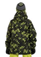 Boys Mix Insulated Jacket (Acid Fade) - Back View                                                                                                                                             