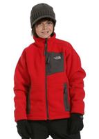 Boys Hetchy Fleece Jacket (TNF Red) - 2011 Boys Hetchy Fleece Jacket (TNF Red)