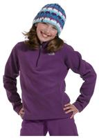 F11 Girls Glacier 1/4 Zip (Gravity Purple) - 2011 Girls Glacier 1/4 Zip (Gravity Purple)