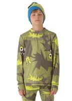 Boys Camotooth Base Layer Top (Army) - 'Boys Camotooth Base Layer Top (Army)