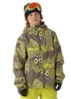 Boys Camotooth Insulated Jacket (Army) - Army - 'Boys Camotooth Insulated Jacket (Army)                                                                                                               