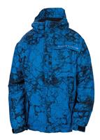 Boys Mannual Cracked Insulated Jacket (Blue) - Studio Shot
