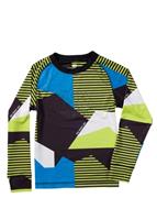 Boys Mix Base Layer Top (Acid Camo) - Studio Shot