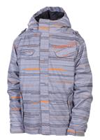 Boys Smarty Streak Insulated 3-in-1 Jacket (Gunmetal) - Studio Shot                                                                                                                                           