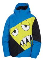 Boys Snaggleface Insulated Jacket (Blue) - Studio Shot