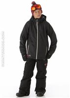 F12 Boys Amped Jacket (True Black) - Alt. View                                                                                                                                             