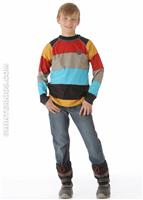 Boys Explorer Crew (Norsk Stripe) - Alt. View