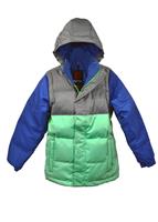 Boys Indie Down Jacket (Snooker/Jet Pack) - Reverse Sleeves