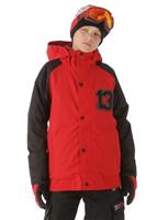 Boys Repel Jacket (Burn/True Black) - Boys Repel Jacket (Burn/True Black)