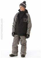 Boys Repel Jacket (True Black/Jet Pack) - Alt. View