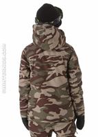 Boys Sludge Jacket (Trooper Camo) - Back View                                                                                                                                             