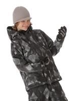 Boys TWC Warm N Friendly Jacket (True Black Diamond Watercolor) - 'Boys TWC Warm N Friendly Jacket (True Black Diamond Watercolor)                                                                                      