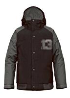 Boys Repel Jacket (True Black/Jet Pack) - Studio Shot