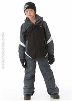 Boys Bugaboo 3-in-1 Jacket (Black/Mystery/Sea Salt) - Alt. View