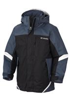 Boys Bugaboo 3-in-1 Jacket (Black/Mystery/Sea Salt) - Studio Shot