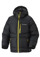Boys Space Heater II Jacket (Black/Yellow Curry) - Studio Shot