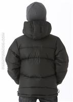 Boys Space Heater II Jacket (Black/Yellow Curry) - Back View