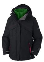 Girls Bugaboo 3-in-1 Jacket (Black/Fuse Green) - Girls Bugaboo 3-in-1 Jacket (Black/Fuse Green)