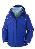 Girls Bugaboo 3-in-1 Jacket (Light Grape/Clear Blue) - Studio Shot