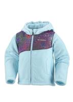 Emma Angel Fleece Jacket (Clear Blue/Multi Spiro Print) - Emma Angel Fleece Jacket (Clear Blue/Multi Spiro Print)