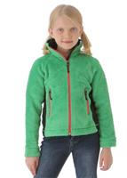 Girls Pearl Plush Full Zip (Fuse Green) - Girls Pearl Plush Full Zip (Fuse Green)