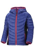 Girls Hybrid Powder Lite Puffer (Light Grape) - Alt. View