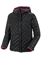 F12 Girls Powder Lite Jacket (Black/Afterglow) - Studio Shot