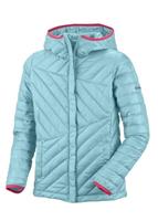 Girls Powder Lite Jacket (Clear Blue/Afterglow) - Girls Powder Lite Jacket (Clear Blue/Afterglow)