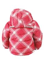 Powder Packed Puffer (Afterglow Pink Plaid) - Back View