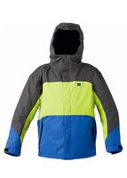 Boys Amo Jacket (Dark Shadow/Lime/True Blue) - Studio Shot