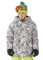 Boys Servo Jacket (Wetland Pop Art Print) - Boys Servo Jacket (Wetland Pop Art Print)