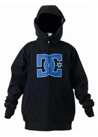 Boys Spectrum Softshell Jacket (Black) - Studio Shot