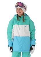 Girls Farah Jacket (Blue Toll/Arcadia Green/White) - Girls Farah Jacket (Blue Toll/Arcadia Green/White)                                                                                                    