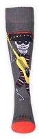 F12 Youth Medium Cushion Sock (Mariachi/Charcoal) - Front