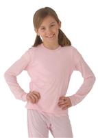 Youth Pepper Skins Solid Crewneck (Pink) - Youth Pepper Skins Solid Crewneck (Pink)