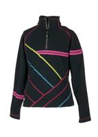 Girls Aliyah Fleece Top (Hibiscus) - Studio Shot
