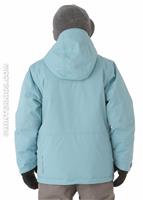 Boys Field Jacket (Bondi Blue) - Back View                                                                                                                                             