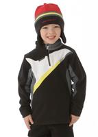 Boys Podium Fleece Top (Black) - Boys Podium Fleece Top (Black)
