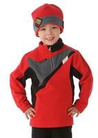 Boys Podium Fleece Top (True Red) - Boys Podium Fleece Top (True Red)