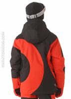 F12 Boys Renegade Jacket (Lava) - Back View